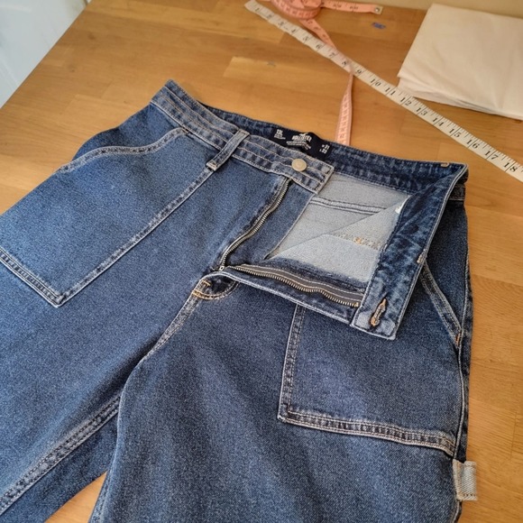 Hollister Ultra High Rise Dad Jean Vintage Stretch 31 - Picture 7 of 11